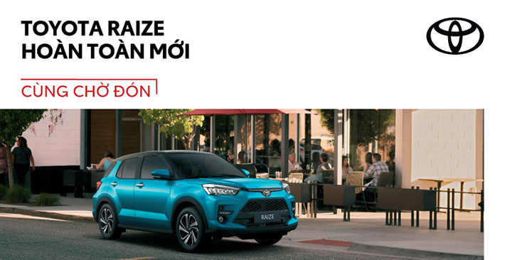 Toyota Raize hoàn toàn mới mẫu SUV đô thị cỡ nhỏ cho giới trẻ sắp ra mắt tại Việt Nam