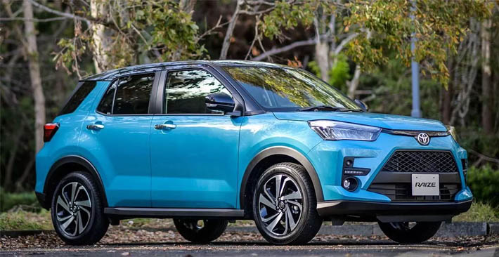 Toyota Raize: Thông số kỹ thuật