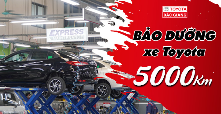 Bảo dưỡng ô tô cấp 5000km cần làm những gì