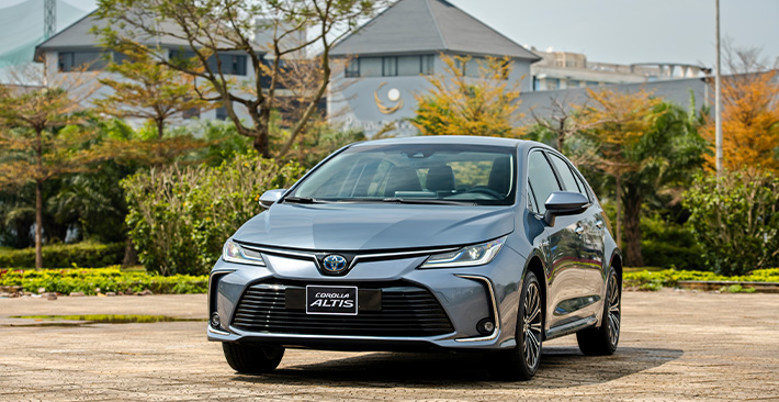 Cận cảnh nội thất Toyota Corolla Altis 2022