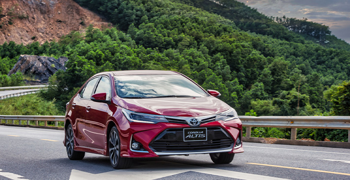 Những điểm mới trên xe Corolla Altis 2022