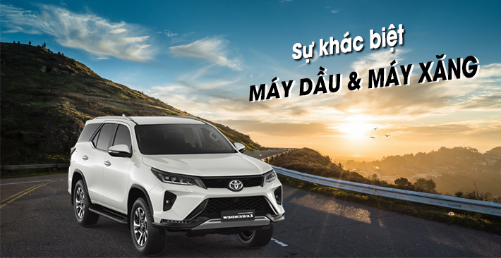 Sự khác biệt giữa ô tô máy dầu và máy xăng