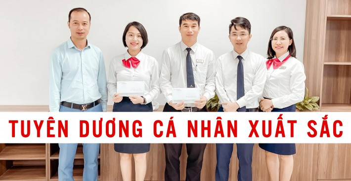 Tuyên dương cá nhân xuất sắc trong tháng 4/2021