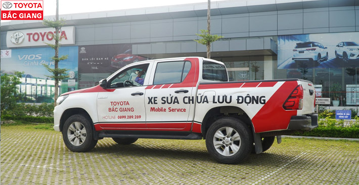 Tại sao nên sử dụng dịch vụ Cứu hộ và sửa chữa lưu động tại Toyota Bắc Giang